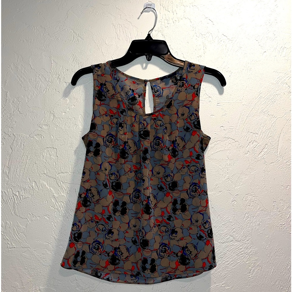 Floral formal dress tank top shirt GAP
